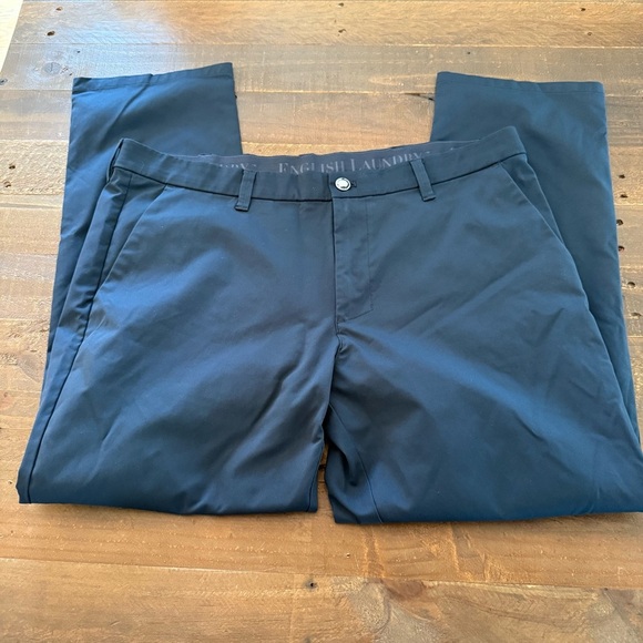 English Laundry Men's Navy Tech Chinos 30” inseam - Picture 1 of 6
